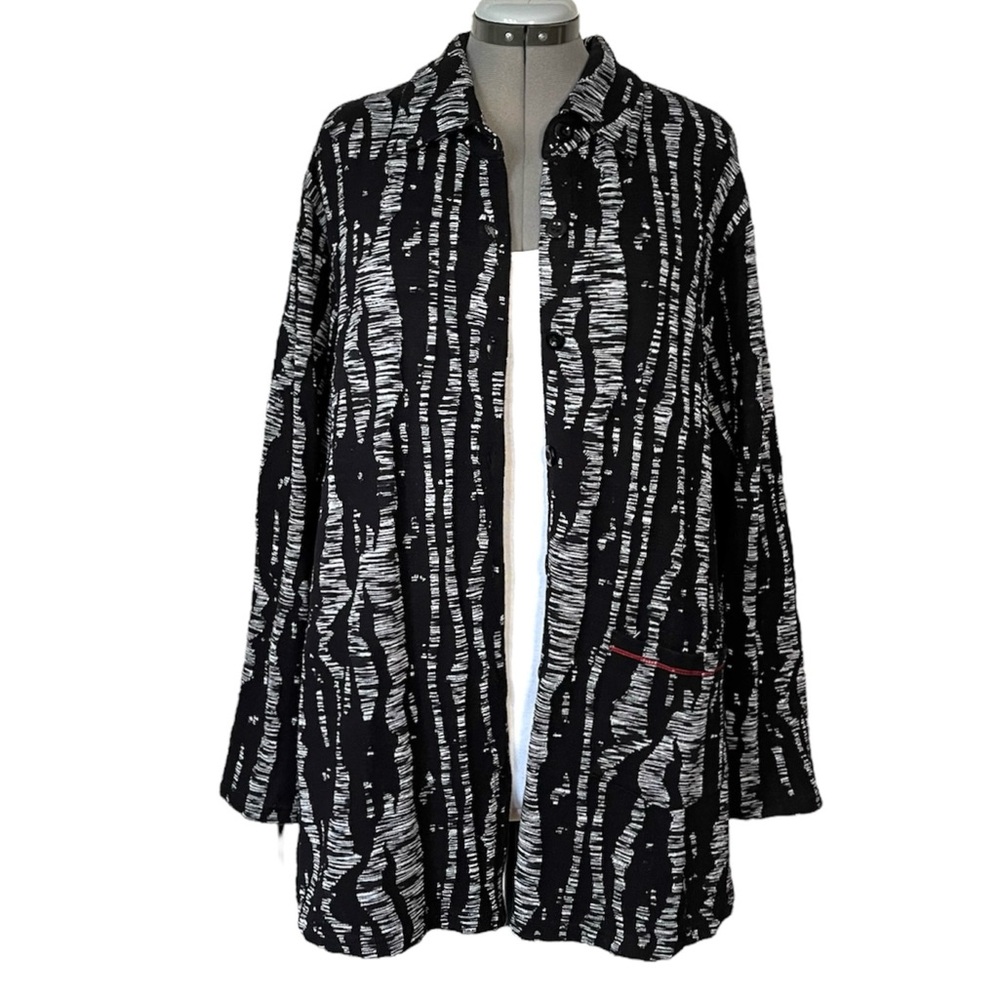 Parsley & Sage textured knit jacket 3X